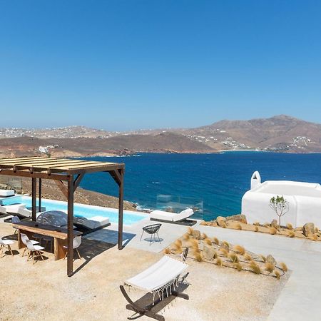 Hom Mykonos - Seaview Villa With Private Pool Mykonos Town Exterior photo