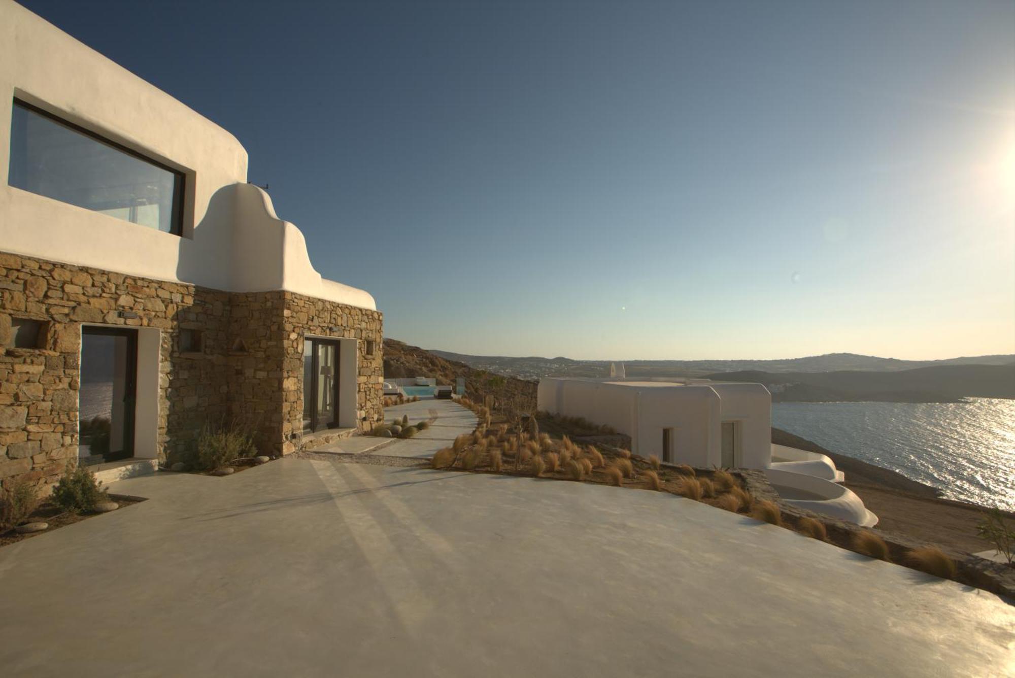 Hom Mykonos - Seaview Villa With Private Pool Mykonos Town Exterior photo