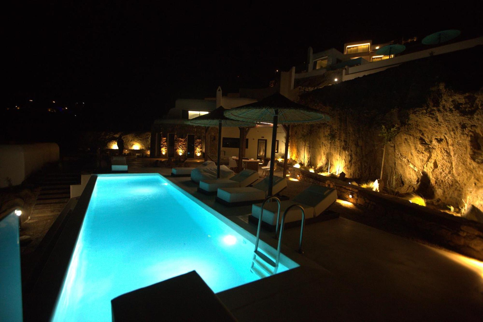 Hom Mykonos - Seaview Villa With Private Pool Mykonos Town Exterior photo