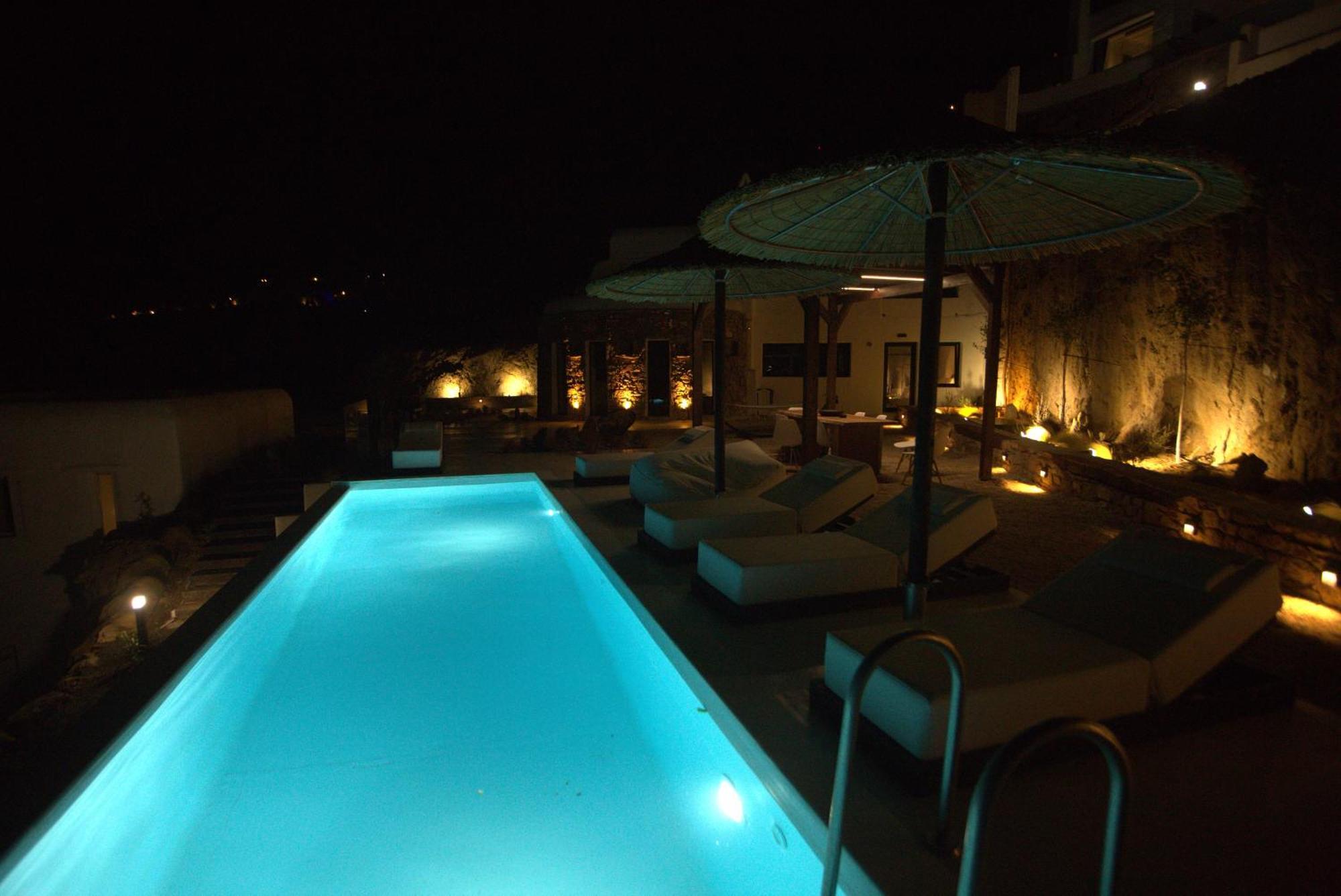 Hom Mykonos - Seaview Villa With Private Pool Mykonos Town Exterior photo