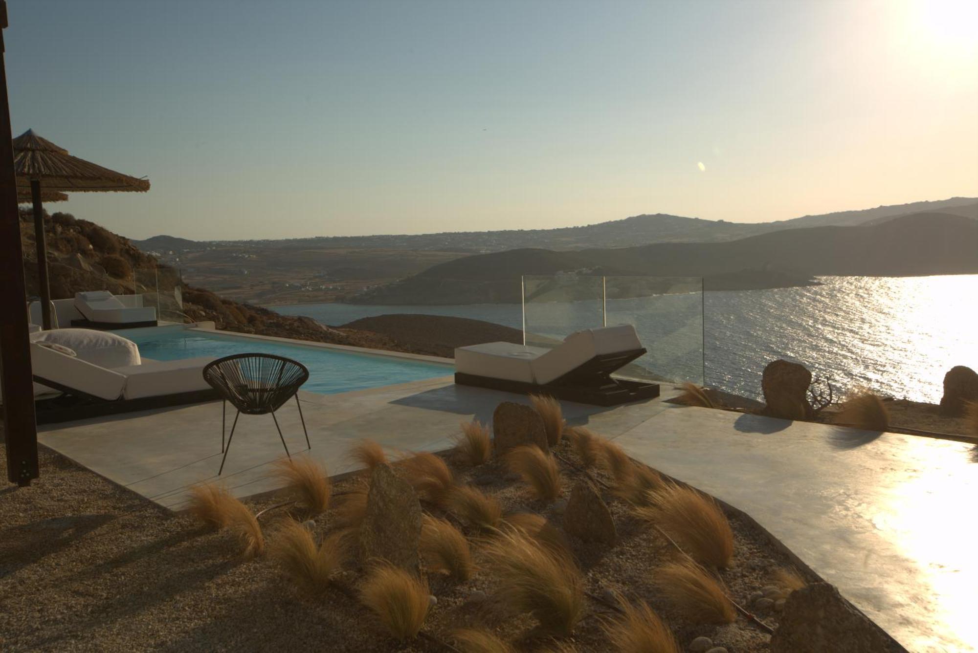 Hom Mykonos - Seaview Villa With Private Pool Mykonos Town Exterior photo