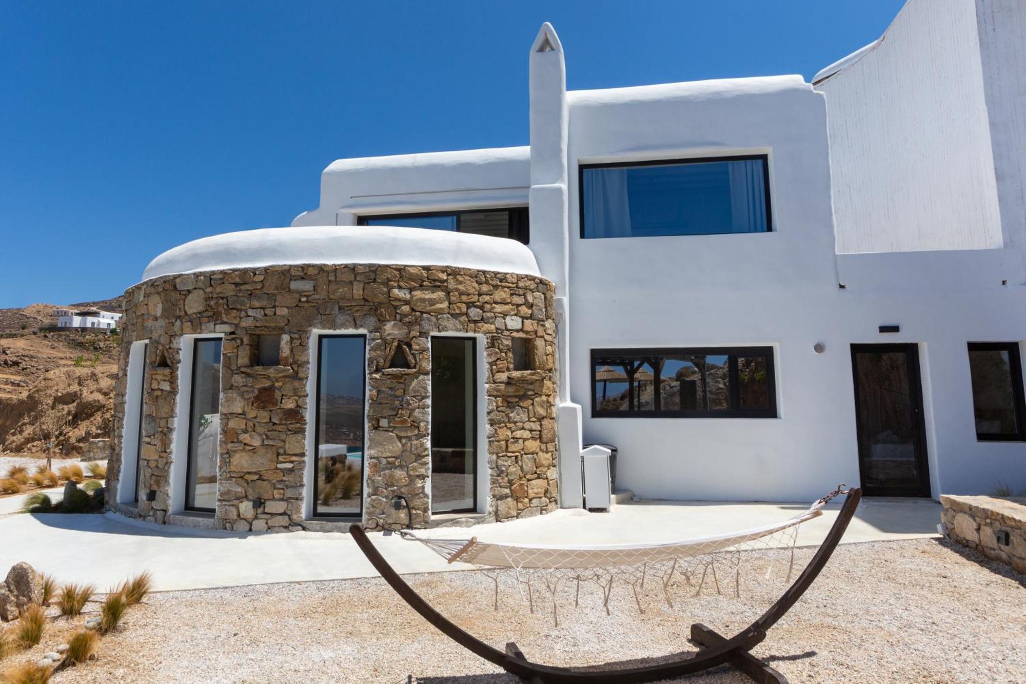 Hom Mykonos - Seaview Villa With Private Pool Mykonos Town Exterior photo