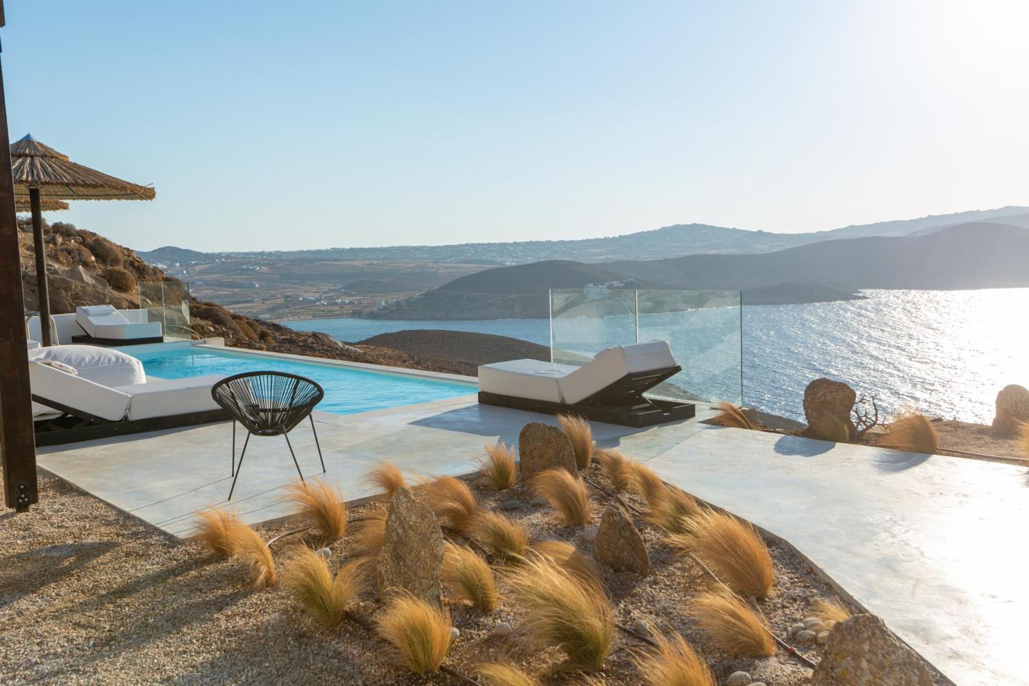 Hom Mykonos - Seaview Villa With Private Pool Mykonos Town Exterior photo